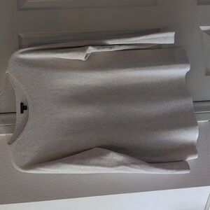 JJill Wearever Collection Lg.Tall Oatmeal color Sweater